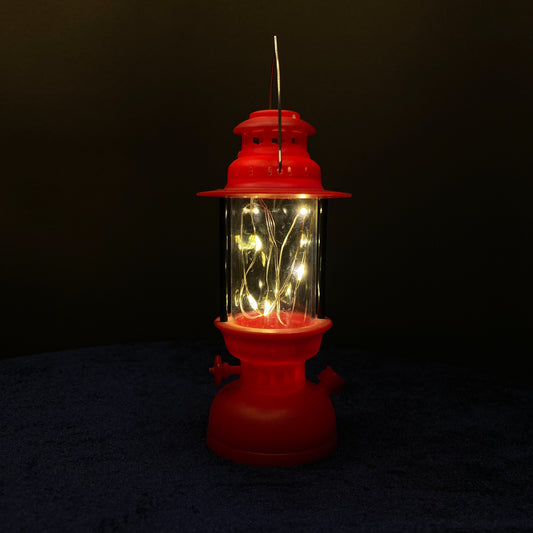 Vintage Lantern Lamp with Fairy lights inside hanging Decorations for Home, Lantern Led Fairy Light Tea night Light Lamp Decoration Vintage Window, Shelves and Table Decoration