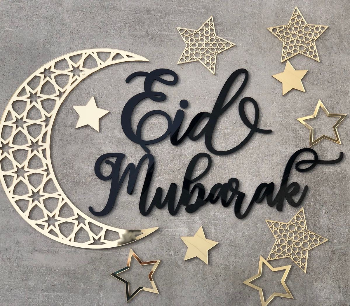 Eid Mubarak Wall Decoration Islamic Eid Wall Decor