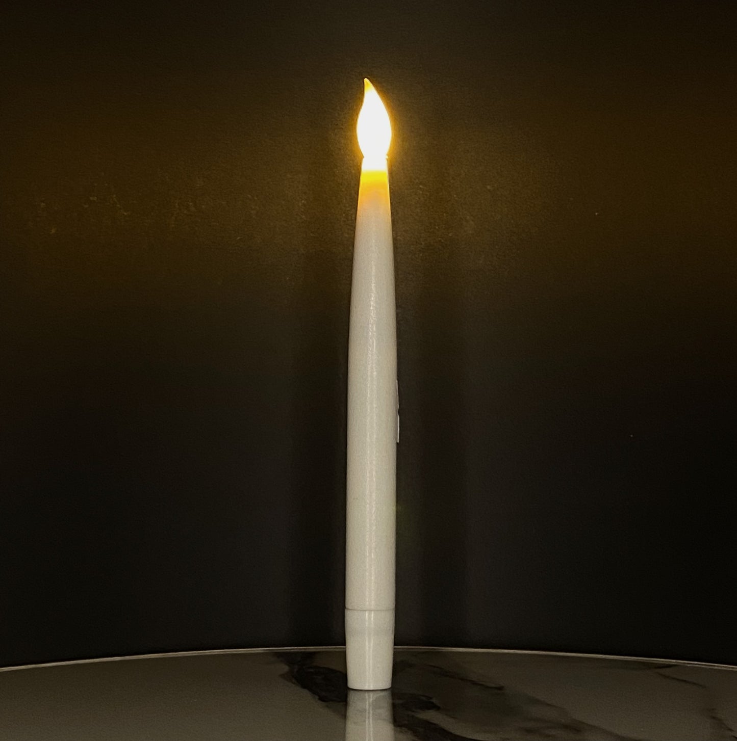 LED Candle Stick, Warm Yellow Flameless LED Taper Candles (Battery-Operated) - Perfect for Romantic Dinners, Parties, and Home Decor