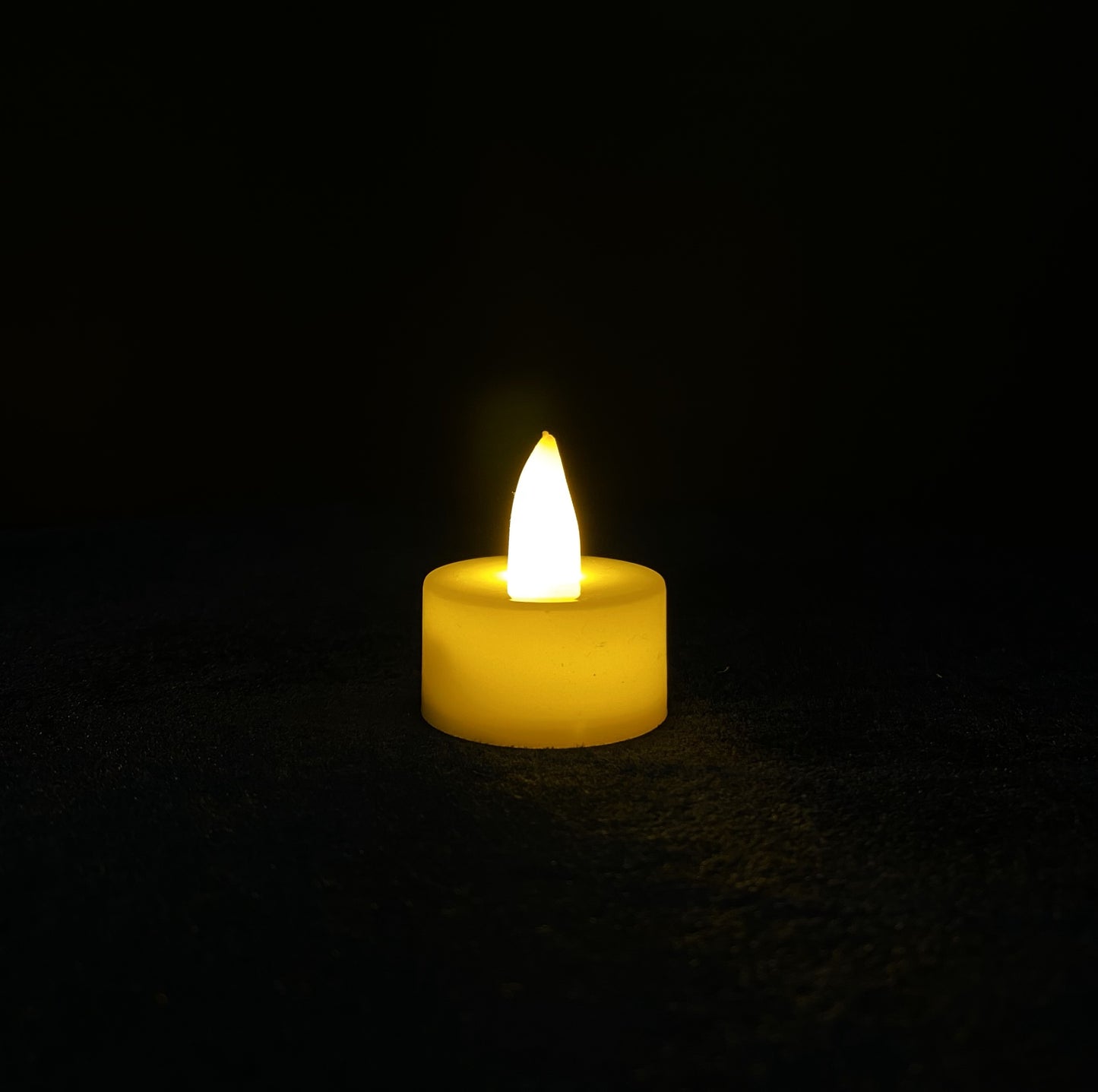 Mini LED Tea Light Candles in warm color for a romantic decoration for home and weddings