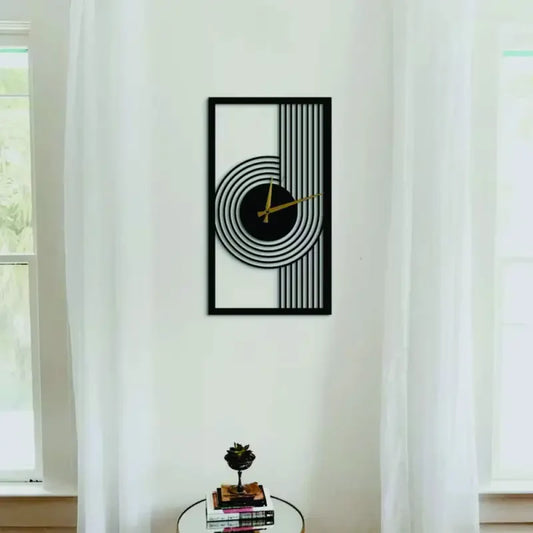 Designer Minimalistic Analogue Rectangular Wall Clock, Best for Modern Houses.