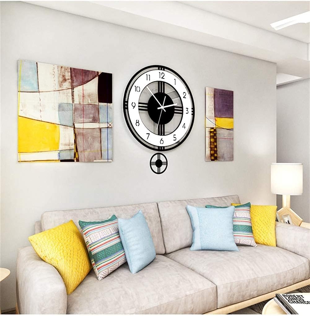 Minimalist Stylish Premium Designer Wall Clock With Pendulum