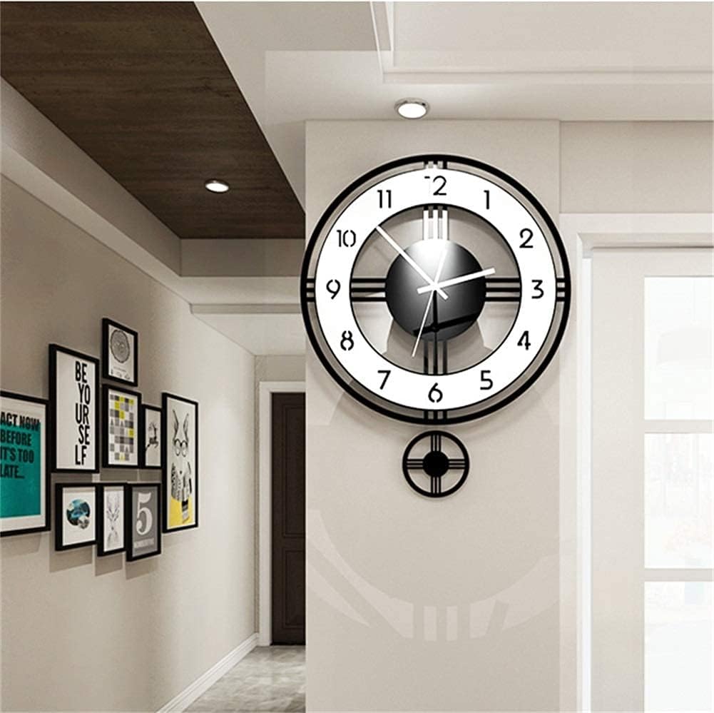 Minimalist Stylish Premium Designer Wall Clock With Pendulum