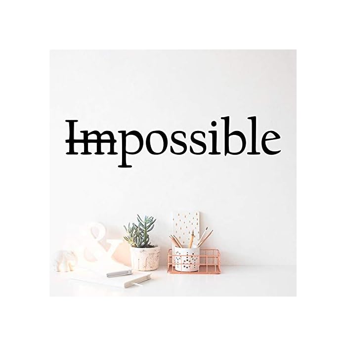 'Possible Impossible' Wall Art – Motivating Décor for Offices and Homes