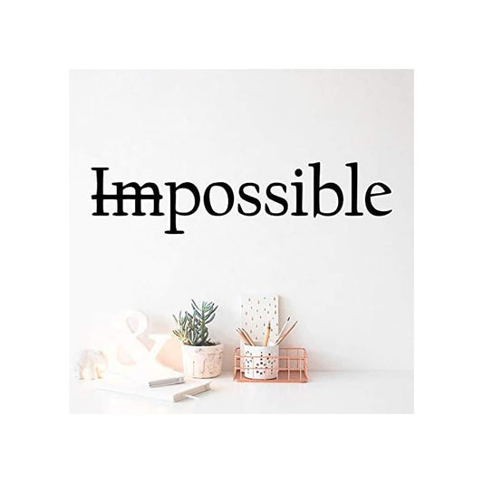 'Possible Impossible' Wall Art – Motivating Décor for Offices and Homes