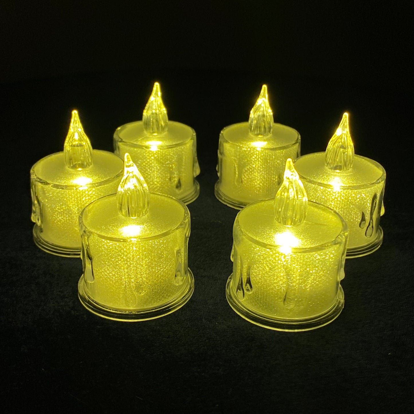 Crystal Flameless Led Candle, LED Transparent CANDLE for aesthetic decoration for home and weddings