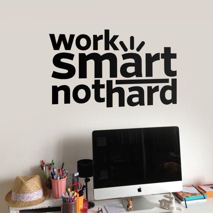 Modern Office Décor: "Work Smart, Not Hard" for Inspiring Spaces