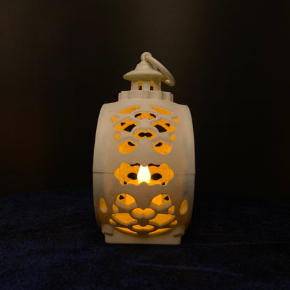 Vintage Lantern Lamp light hanging with Realistic flickering Effect Decorations for Home, Lantern Flickering Led Candle Tea night Light Candles Lamp Decoration Vintage Window Decoration