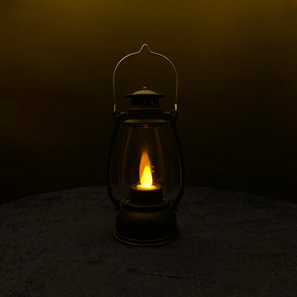Mini Vintage Lantern Lamp light hanging with Realistic flickering Effect Decorations for Home, Cute Mini Lantern Flickering Led Candle Tea night Light Candles Lamp Decoration Vintage Windows, Shelves and tables Decoration