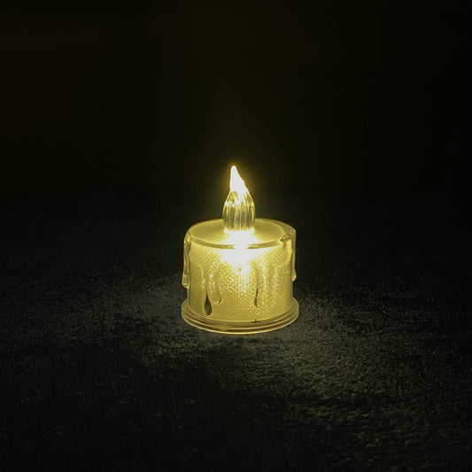 Crystal Flameless Led Candle,  LED Transparent CANDLE for aesthetic decoration for home and weddings